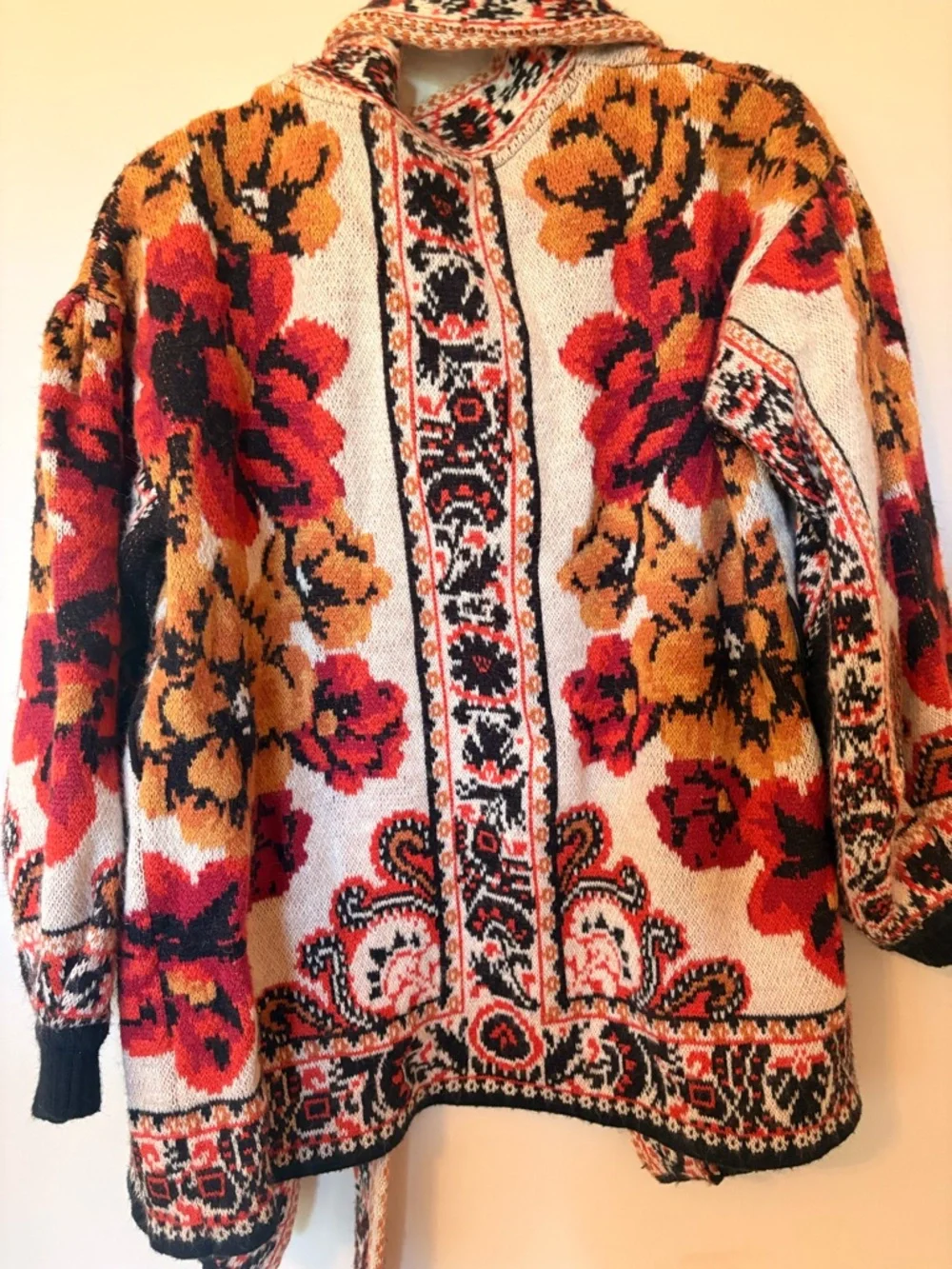 FARM RIO
Belted jacquard-knit cardigan - Picture 4 of 4